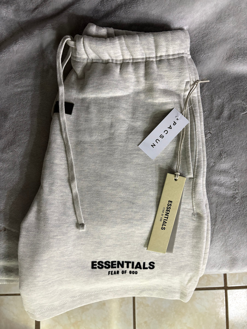 Fear Of God Essentials Grey Sweatpants
